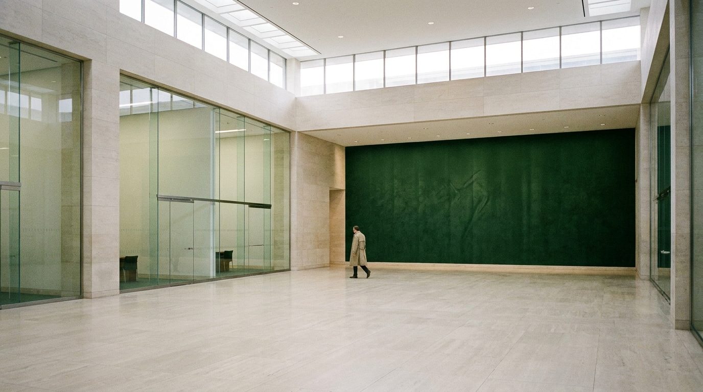 Institutional banking hall